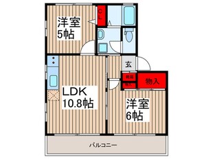 ア－バンプレステ－ジ弐番館の物件間取画像